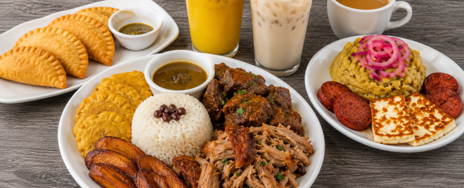 Dominican breakfast, lunch, empanadas, and drinks at The Dominican Spot in Lake Worth Beach