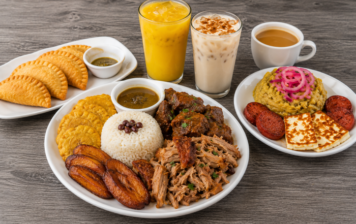 Dominican breakfast, lunch, empanadas, and drinks at The Dominican Spot in Lake Worth Beach